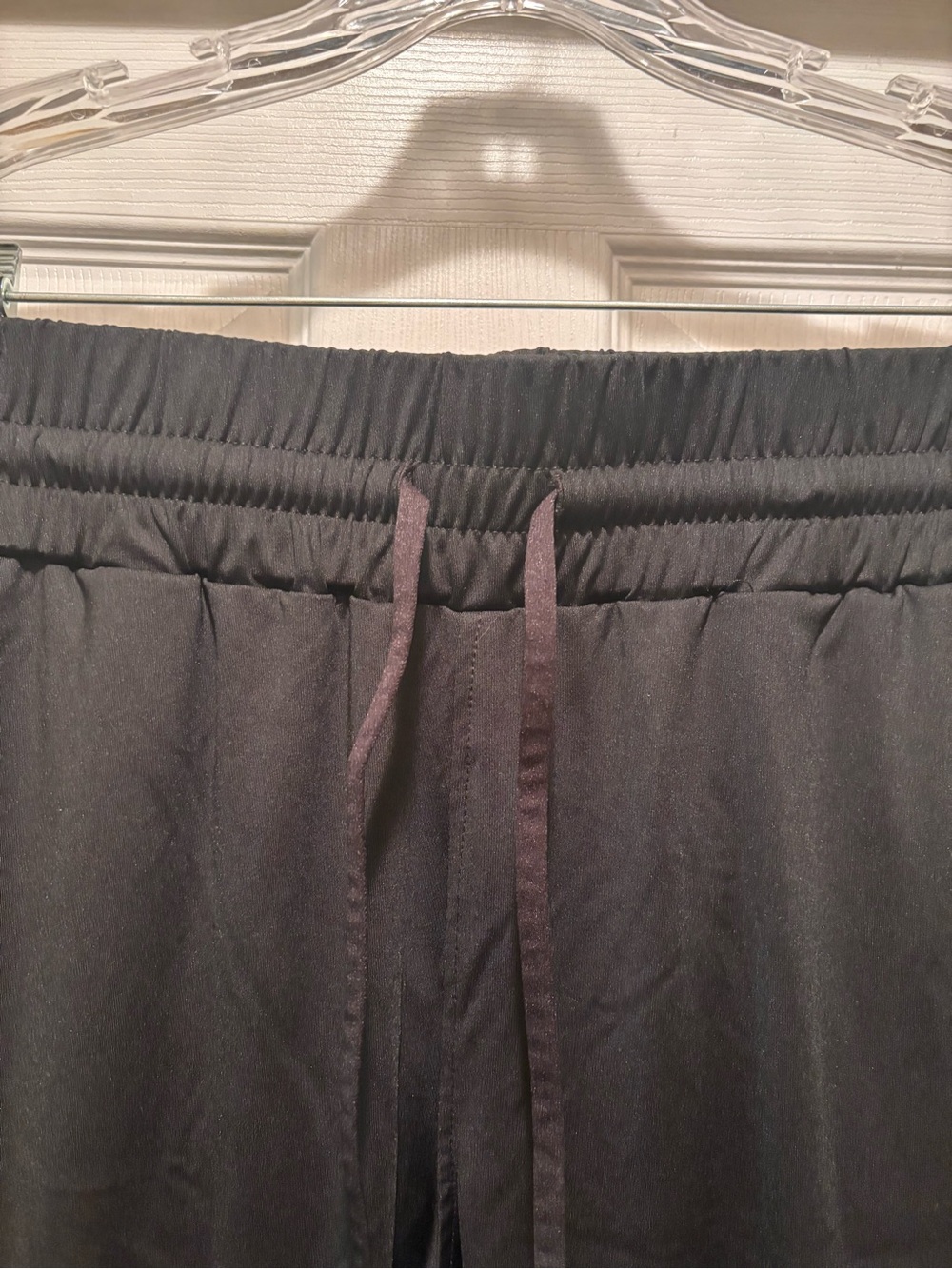 Women's Black Drawstring Jogger Sweatpants